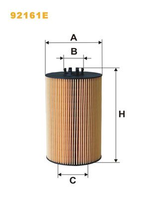 WIX FILTERS Масляный фильтр 92161E